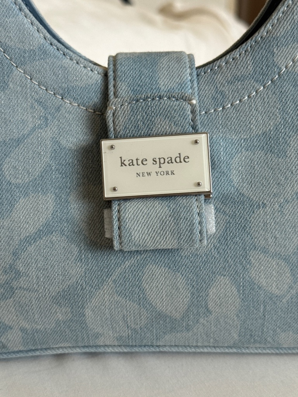 Kate Spade Nouveau Floral Denim Small Shoulder Bag NWT Retail $348 - Picture 10 of 17